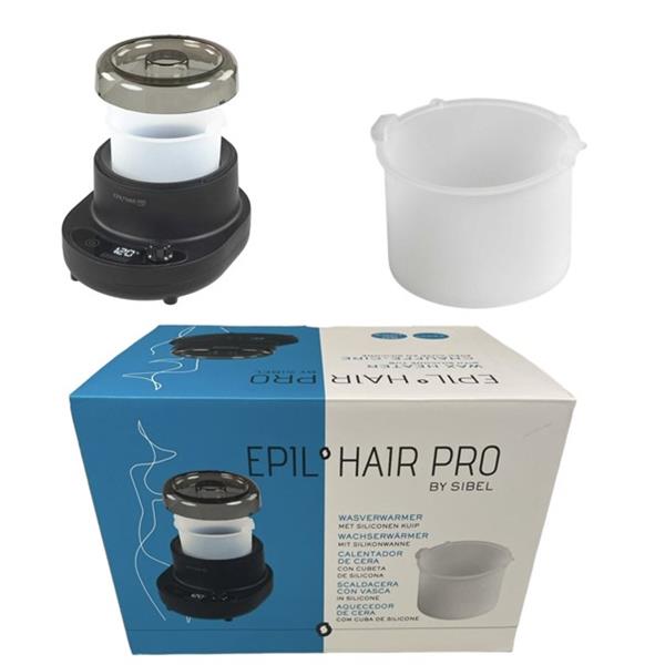 Epil hair pro Wachswärmer mit silikonwanne schwarz