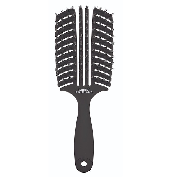 Belüftete Bürste Proflex Schwarz L