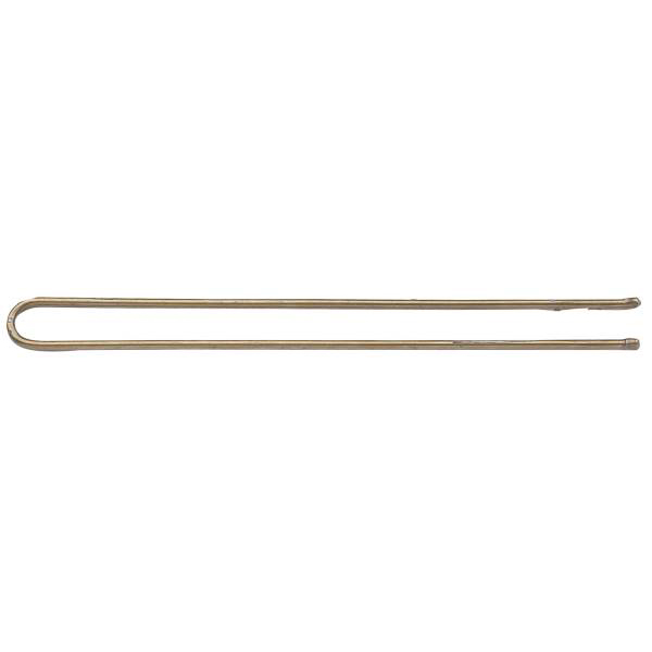  Klassische Haarklemmen  Braun 70mm Karton 500 Stk.