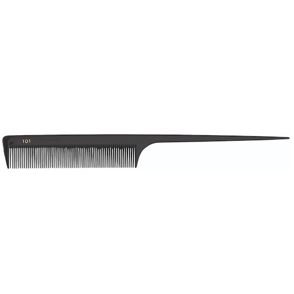 Spitzkamm Delrin 101 Schwarz 20.7cm