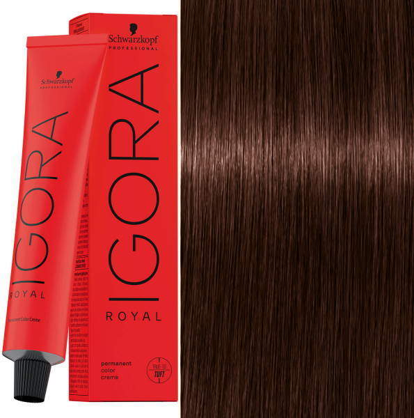 Igora Royal 4-68 Mittelbraun Schoko Rot 60ml