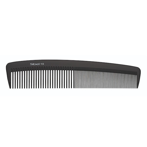 Schneidekamm Delrin 113 Schwarz 22,5cm