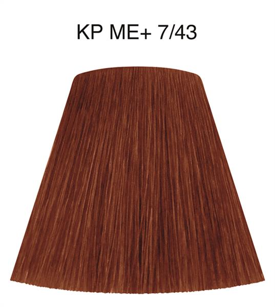 KOLESTONE PERFECT ME+ VIBRANT REDS 7/43 mittelblond rot-gold 60 ml