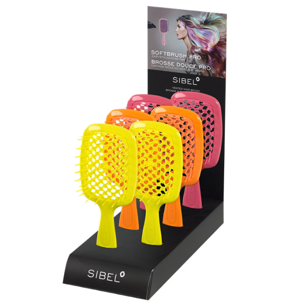 Soft Brush Display neon - brosse à dents - display a spazzola