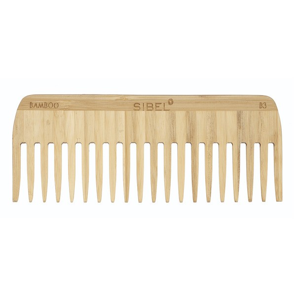 Breitzahnkamm aus Bambusholz B3 Antistatisch 14.9cm