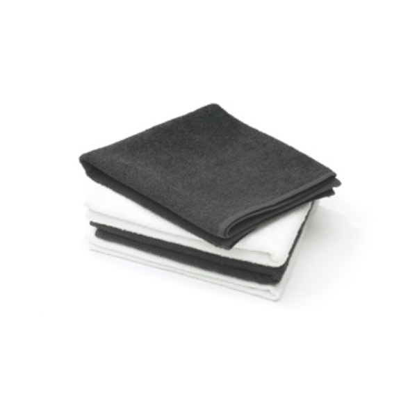 Invincible - Black - Min 12 pcs Handtücher- Serviette- Asciugamano