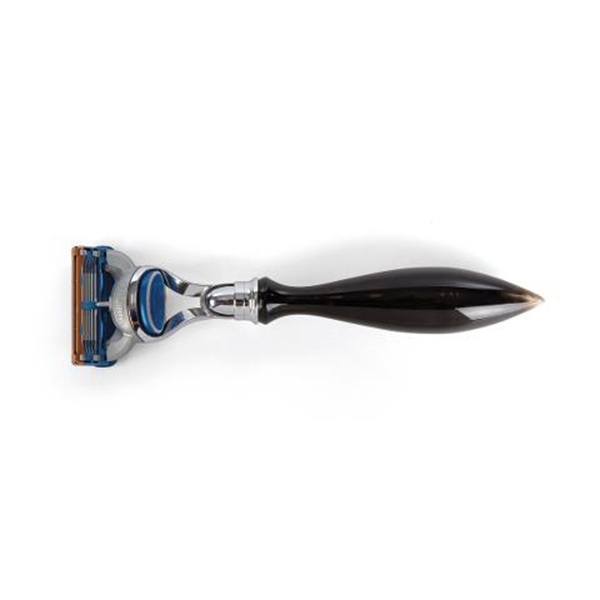 BARBURYS Rasiermesser Distinctive Schwarz Horn