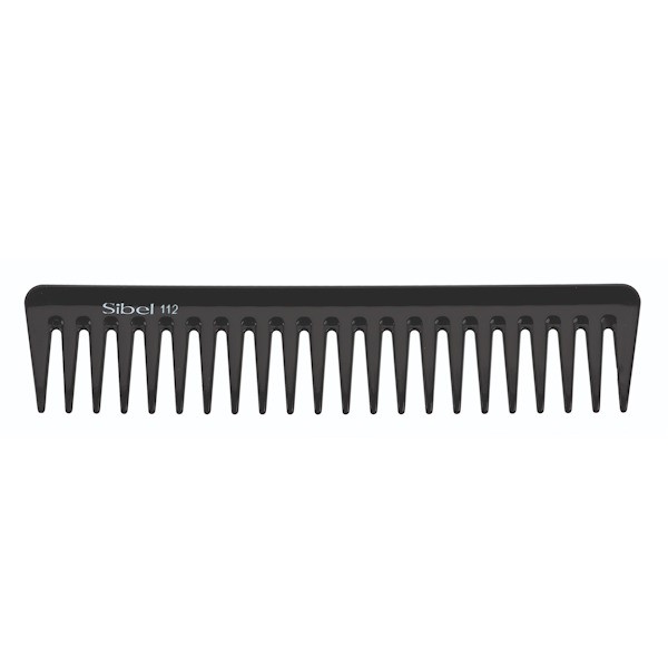 Schneidekamm Delrin 112 Schwarz 18,5cm