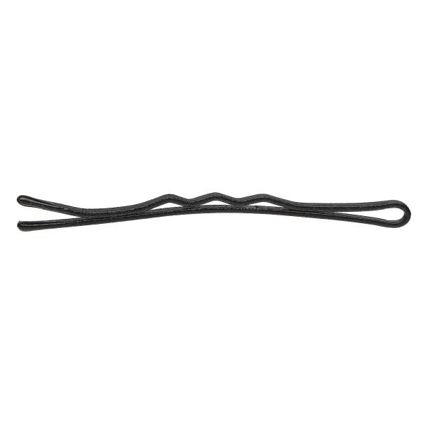  Gewellte Haarklemmen Best Grip Schwarz 5cm Box 250 Stk.