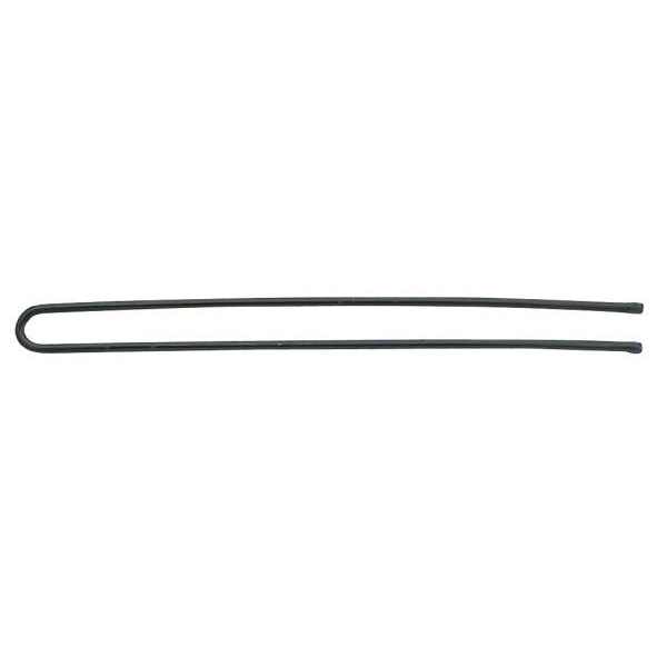  Gebogene Haarnadeln Pins Suzon Schwarz 8.2cm 8 Stk.