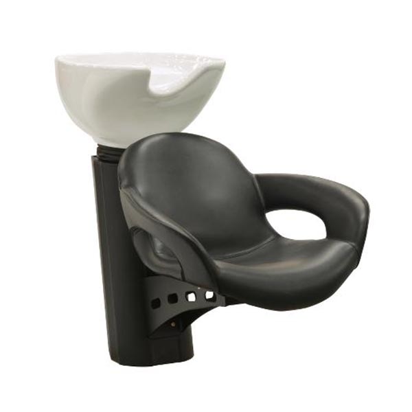 WaschzoneCapricious Schwarz & Capricious Friseurstuhl Set