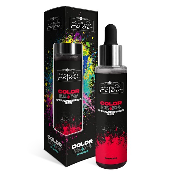 Inimitable Color Drops Strawberry Red 50ml